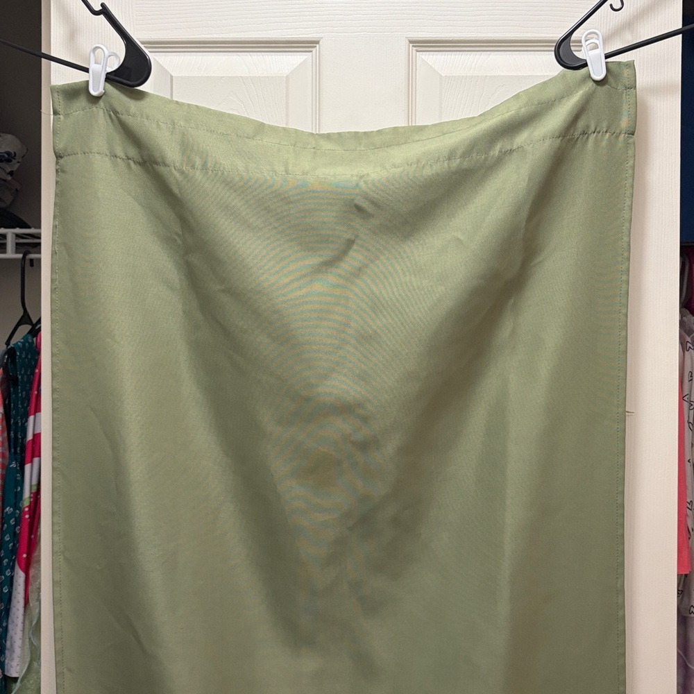 Mainstays Light Green Sailcloth curtain